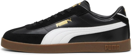 PUMA Club II, sapatilhas de couro preto
