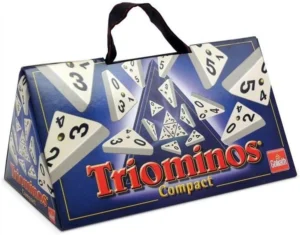 Goliath Triominos Compact, jogo de tabuleiro de estratégia
