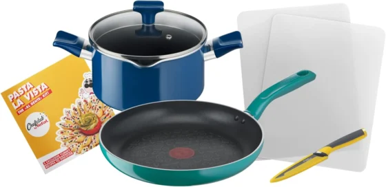 Tefal Chefclub, conjunto de cozinha com panela de 20 cm e tampa