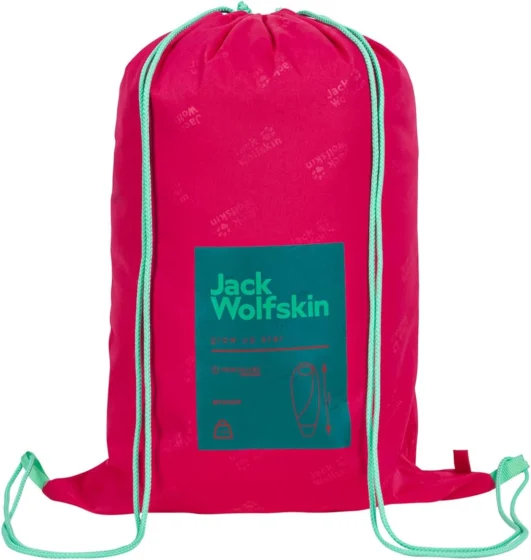 Jack Wolfskin Dreamer, saco de dormir de 140 cm, rosa