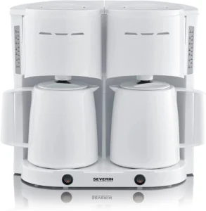 Severin KA 9314, cafeteira de filtro Duo para 16 chávenas