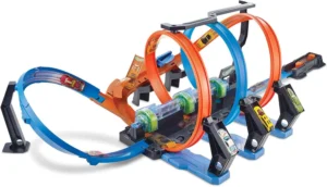 Hot Wheels Corkscrew Crash, pista com carro