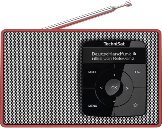TechniSat DigitRadio 2, rádio portátil DAB+/FM com bateria