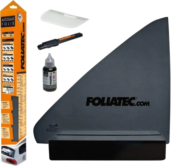Foliatec BLACKNIGHT Dark, película para vidros, 51 x 400 cm