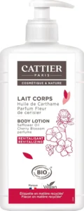 Cattier Paris, loção corporal de flor de cerejeira, 500 ml