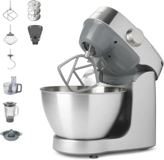 Kenwood Prospero+ KHC29A.O0SI, Amassadora, tigela de aço inoxidável