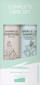 Greenfields, conjunto de cuidados completos, 2 x 250 ml