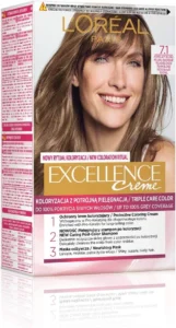 L'Oréal Paris Excellence 7.1, coloração louro cinza