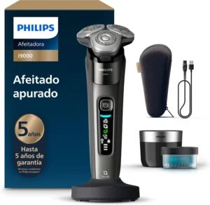 Philips Series 9000, máquina de barbear elétrica a seco e molhado