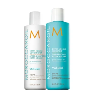 CAMAJ Moroccanoil, champô e condicionador volume extra