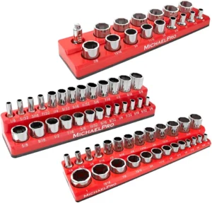 MichaelPro MP014003, 3 chaves de caixa de 1/4" a 1/2