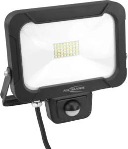Ansmann, luz de inundação, preto