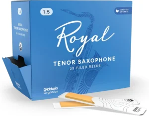 D'Addario Royal, palhetas para saxofone tenor n.º 1,5