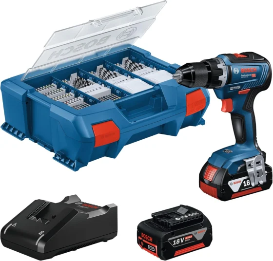 Bosch Professional GSR 18V-55, aparafusadora a bateria de 55 Nm