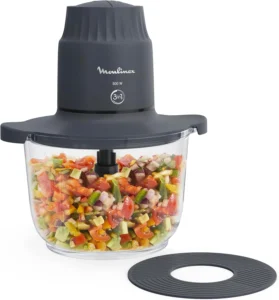 Moulinex Choppeo, picadora elétrica de 500 W, copo de 2 L