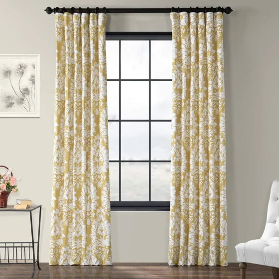 HPD Half Price Drapes PRTW-D46A-108 Cortina de sarja, 50 x 108 cm
