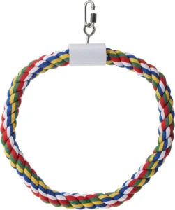 Doskocil Swing n-Feet, poleiro para pássaros com 1 anel