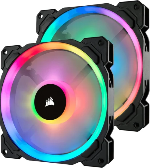 Corsair LL140 RGB, ventilador de PC de 140 mm em pack duplo