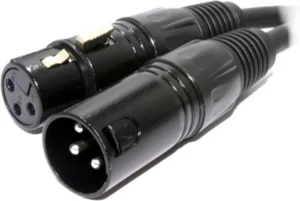 Pulse PLS00409, cabo DMX XLR de 5 pinos, 1,5 m