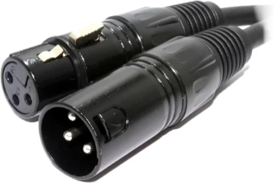 Pulse PLS00409, cabo DMX XLR de 5 pinos, 1,5 m