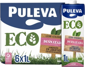 Puleva, leite ecológico, pack de 6 x 1 L