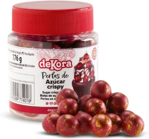 Dekora, pérolas de chocolate crocantes para bolos, 176 g