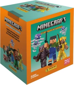 Panini Minecraft 2026 Stay Adventurous, cromos, 36 envelopes