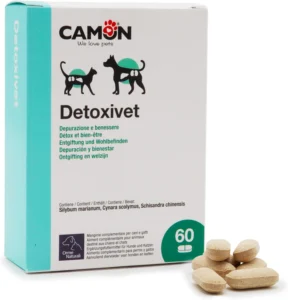 Camon Detoxivet, 60 comprimidos para animais de estimação