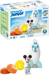 PLAYMOBIL Junior 71771, Mickey astronauta, 12 meses+