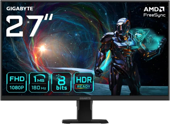 Gigabyte GS27F2, monitor gaming de 27" Full HD de 240 Hz