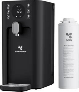 SusGreenable, dispensador de água quente de mesa RO 5 em 1