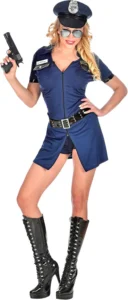Widmann Milano Party Fashion, fato de polícia sexy mulher
