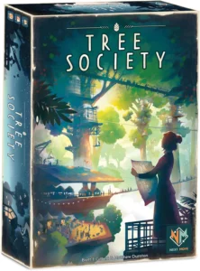 Asmodee Tree Society, jogo de tabuleiro para 2 a 4 jogadores