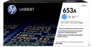 HP 653A CF321A, Ciano, cartucho toner original