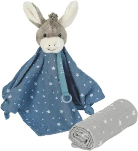 Sterntaler Emmi, conjunto doudou com lenço e porta-chupetas
