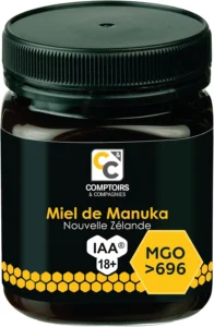 Comptoirs et Compagnies, mel de manuka MGO 696, 250 g