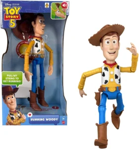 Mattel Toy Story 5 Woody Corredor, boneco da Disney e Pixar