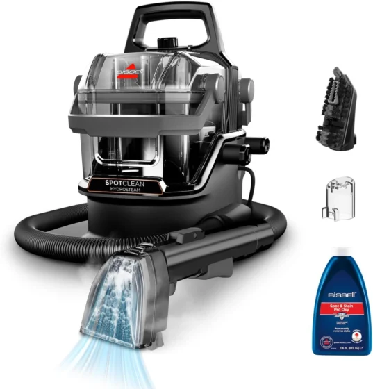 BISSELL SpotClean HydroSteam Aspirador de água para estofos