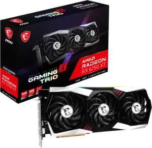 MSI Radeon RX 6750 XT Gaming X Trio, placa gráfica de 12 GB