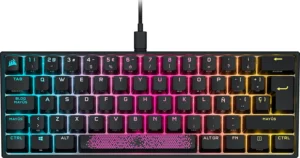 Corsair K65 RGB MINI 60% Teclado Mecânico com fio para Jogos, PC