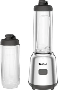 Tefal Mix and Move BL15FD, mini batedeira de copo com 2 garrafas To-Go