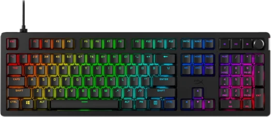 HyperX Alloy Rise, teclado mecânico, interruptores lineares