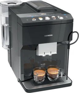 Siemens EQ500, cafeteira automática com ecrã TFT