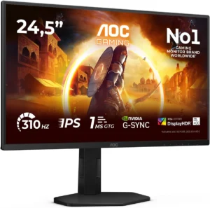 AOC 25G4SXU, monitor gaming de 25" Fast IPS de 310 Hz