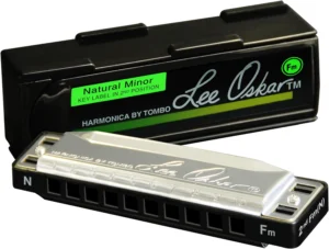 Lee Oskar Harmonic Minor, harmónica diatónica em Fá menor