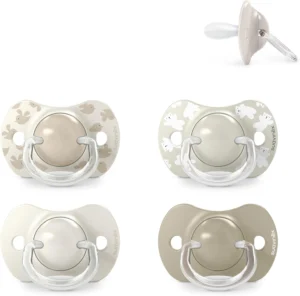 Suavinex, conjunto de 4 chupetas para bebés de 6 a 18 meses