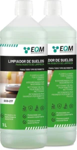 EQM ECO-217, limpador de chão para robôs, 2 x 1 l, floral