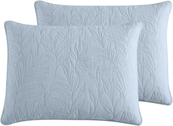 Tommy Bahama Home Costa Sera, 2 fronhas king em algodão