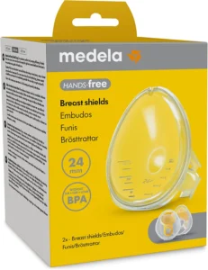 Medela Funis mãos livres, 2 funis para extratores de leite