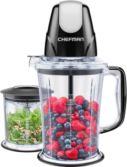 Chefman, processador 2 em 1 e liquidificador de 400 W